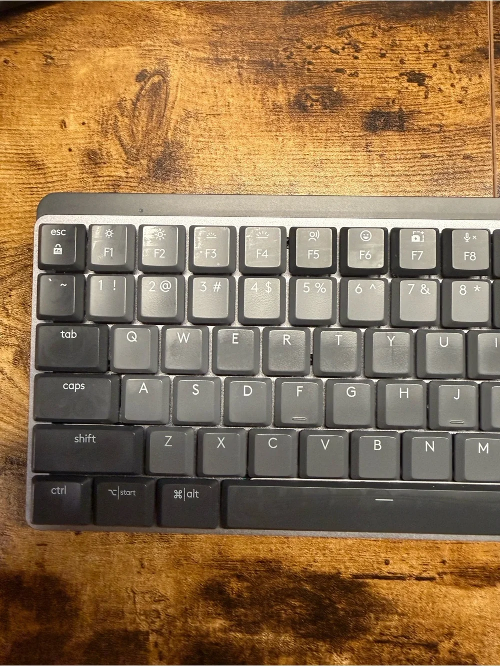 Logitech - Wireless Keyboard - Black Gray
